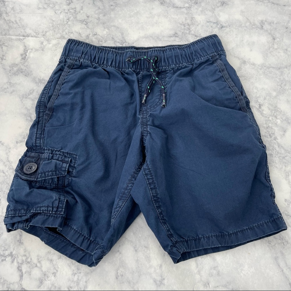 GAP kids toddler boys navy blue cargo beach everyday pull-on cargo shorts XS